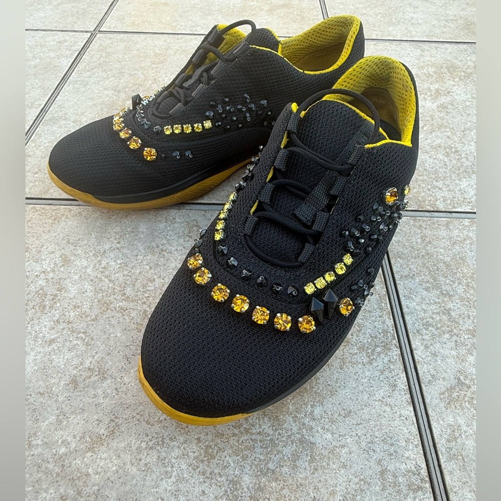 PRADA Americas Cup CRYSTAL Sneakers - Picture 2 of 16